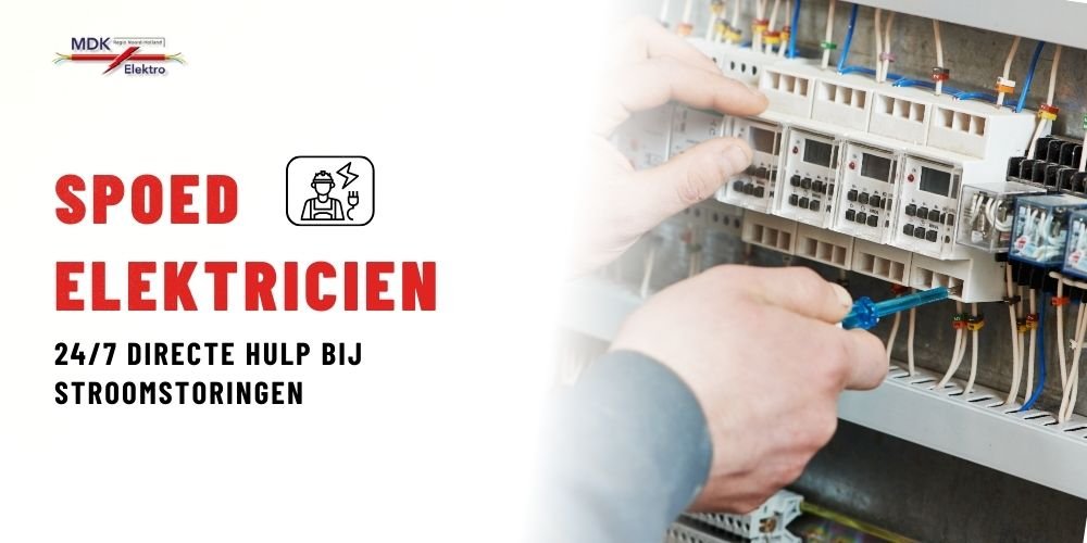 Spoed Elektricien Amsterdam – 24/7 Directe Hulp bij Stroomstoringen